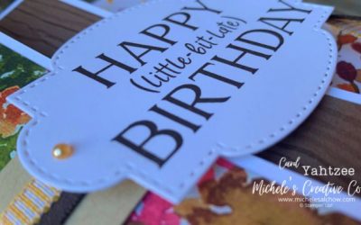 An Over the Top Fun Fold Birthday Card