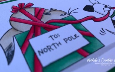 Slit Z Fun Fold with North Pole Mischief