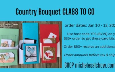 Colorful Country Bouquet Class To Go